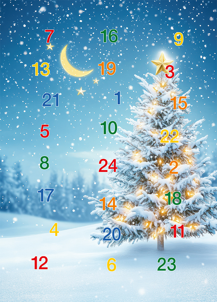 Der Braille Adventskalender